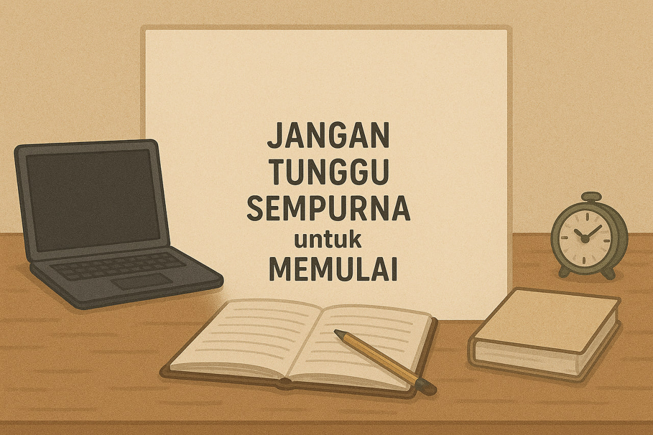 Jangan Tunggu Sempurna Untuk Memulai