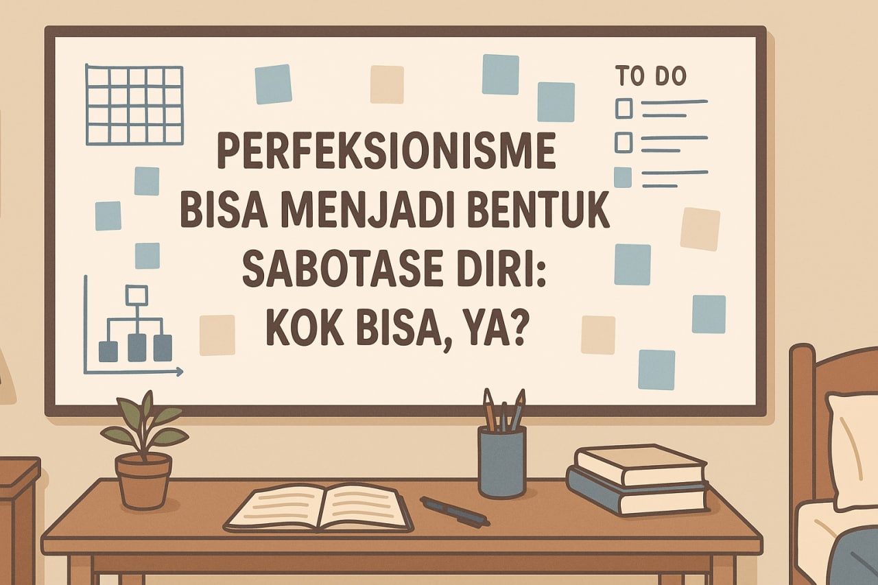 Perfeksionisme Bisa Menjadi Bentuk Sabotase Diri