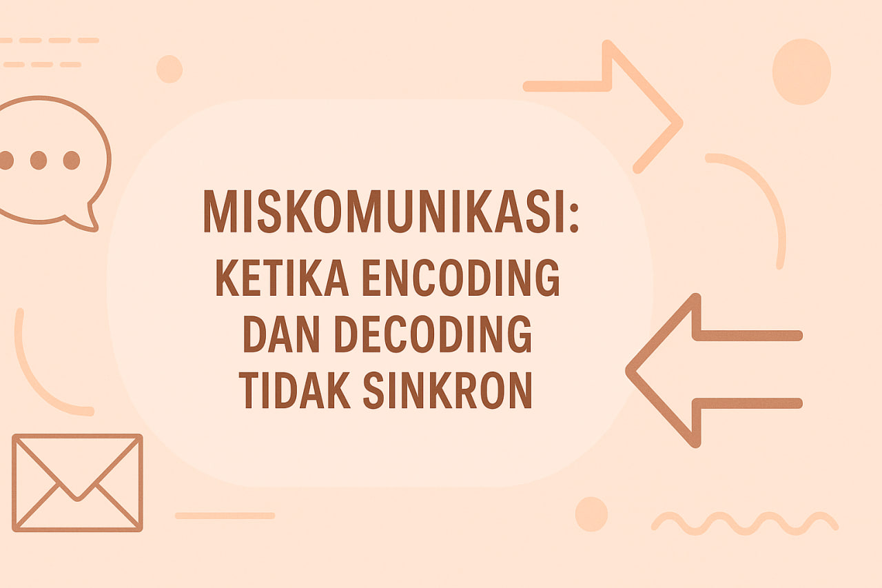 Miskomunikasi: Ketika Encoding dan Decoding Tidak Sinkron